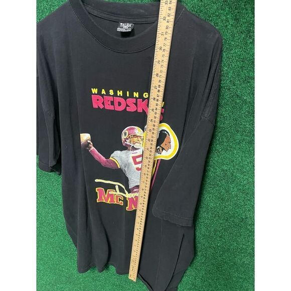 2009 Washington Redskins Donovan McNabb Black HUGE Graphic T-shirt Unisex 4X - Picture 5 of 6